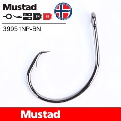 Mustad рыбалка крючки станок и 39951NP BN в виде маленького дьявола сельдь Карп Южной