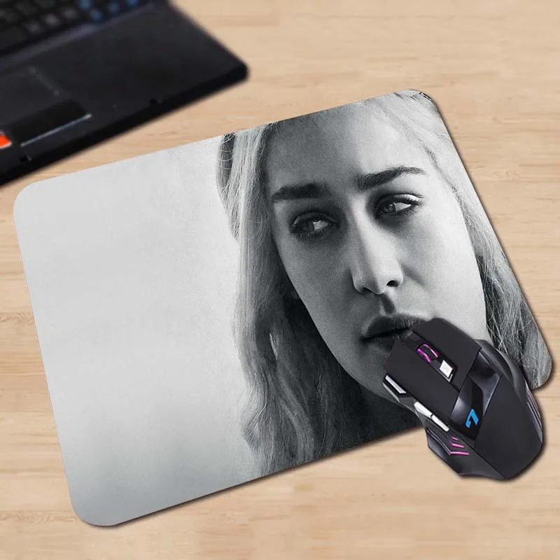 Babaite Lovely Daenerys Targaryen-Противоскользящий коврик для мышки ноутбука оптическая