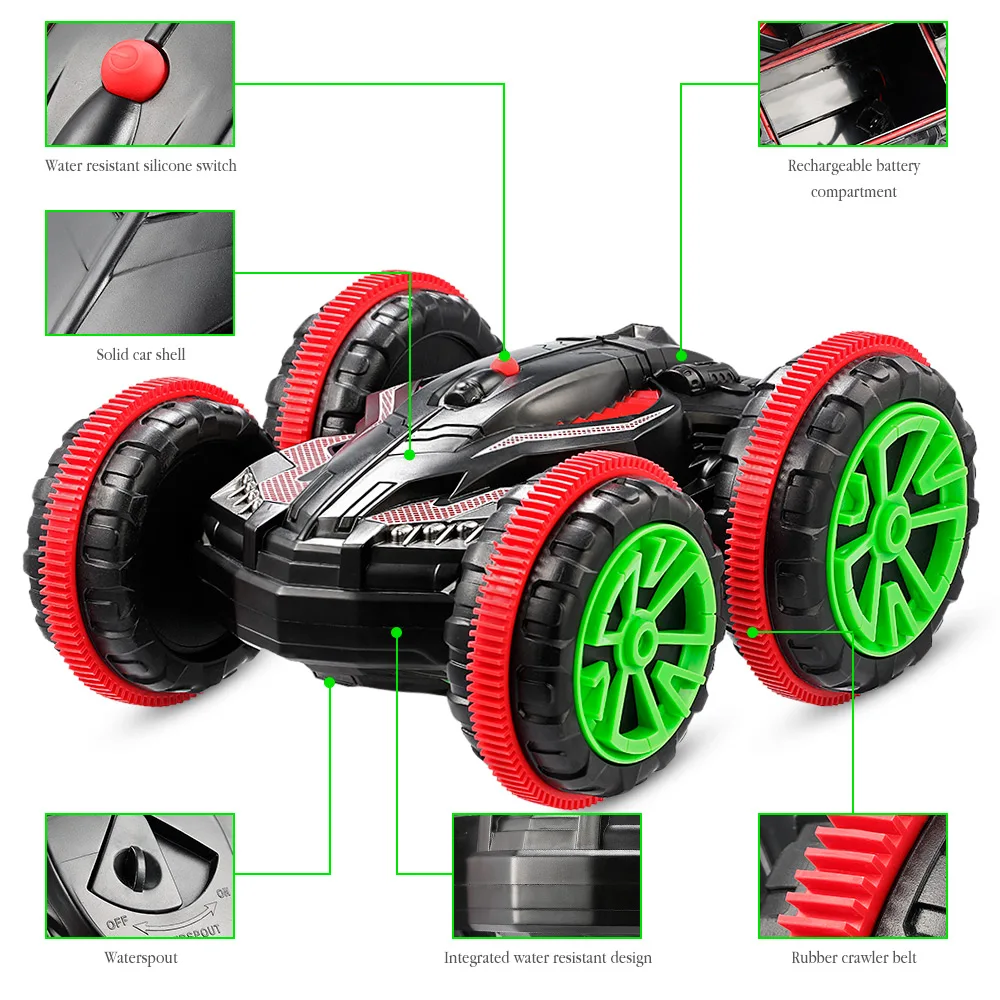 333 SL01A ZC трюк гоночный автомобиль двойной двусторонний 360 градусов вращения для
