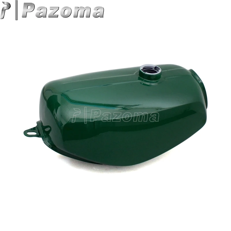 Pazoma МОТОЦИКЛ сталь зеленый оранжевый Бензобак мотоцикл топливный бак для Simson S50
