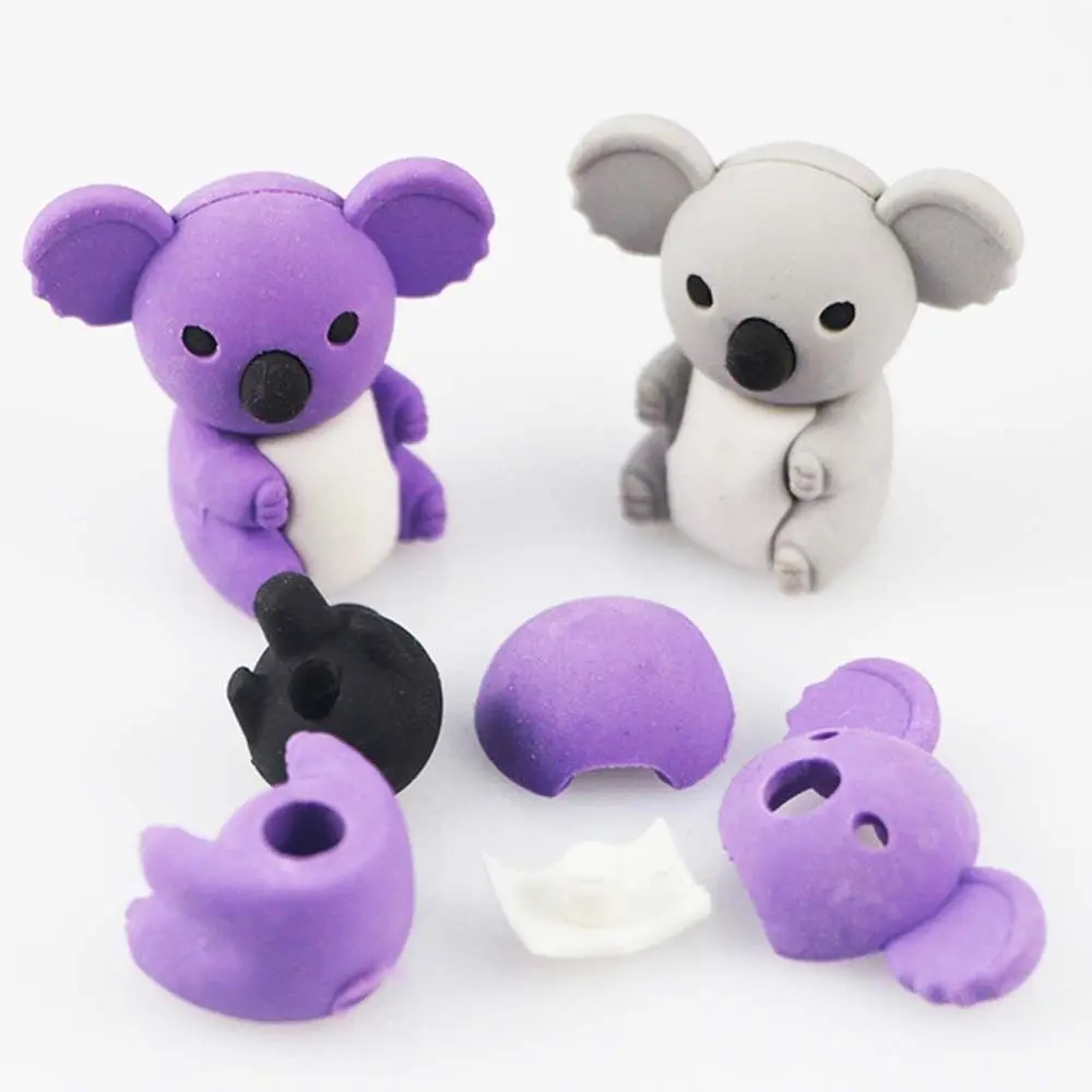 

Creative cartoon cute Koala animal rubber eraser/ stationery for children students/gift toy eraser