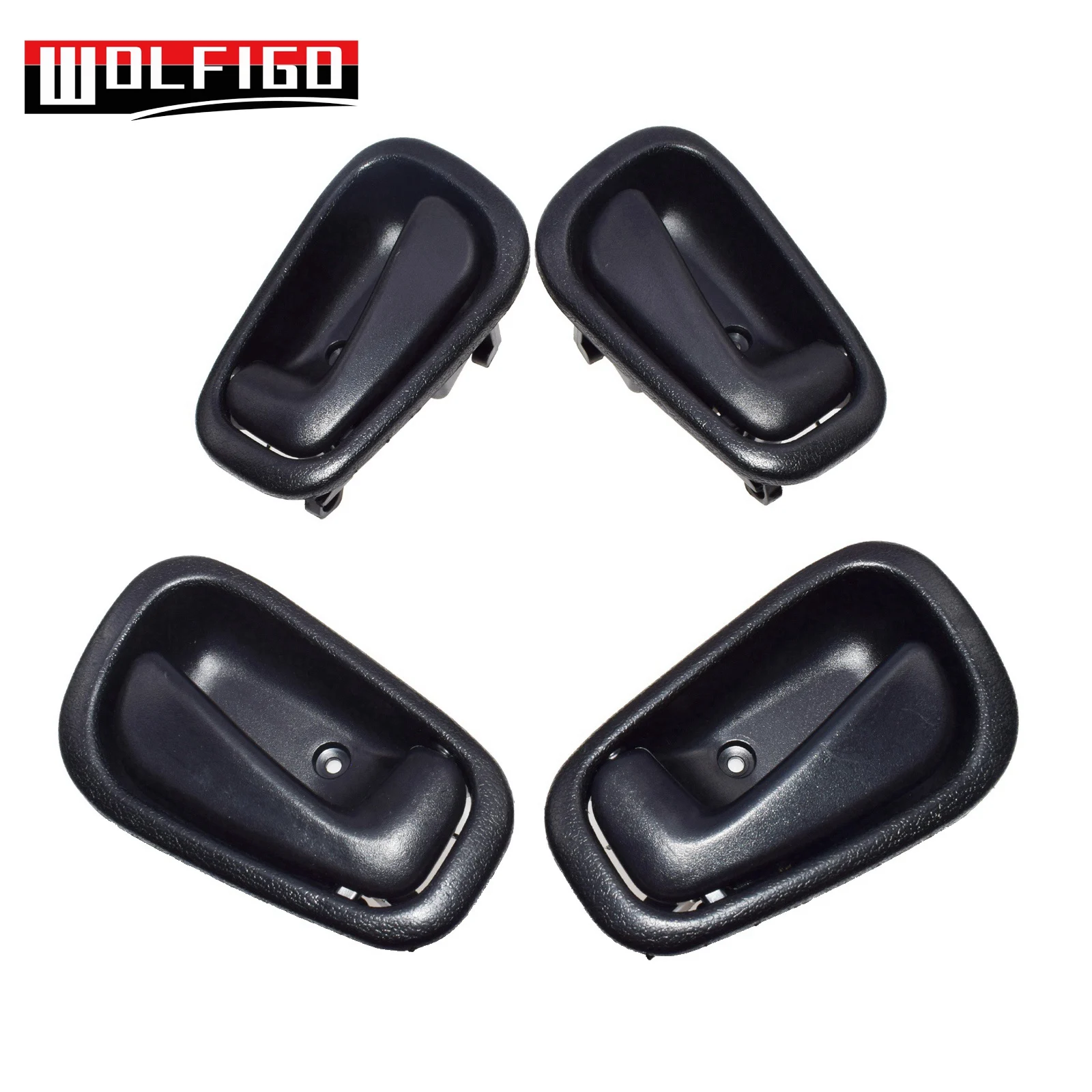 Новые черные внутренние дверные ручки WOLFIGO для Toyota Corolla Geo Prizm 98-02 6920502050B1 6920602050A |
