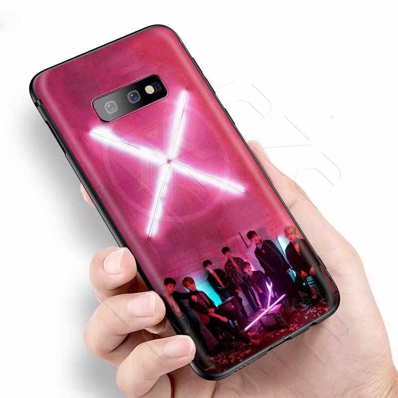 Lavaza Kpop Monsta X Case for Samsung Galaxy S6 S7 Edge J6 S8 S9 S10 Plus A3 A5 A6 A7 A8 A9 Note 8 9 |