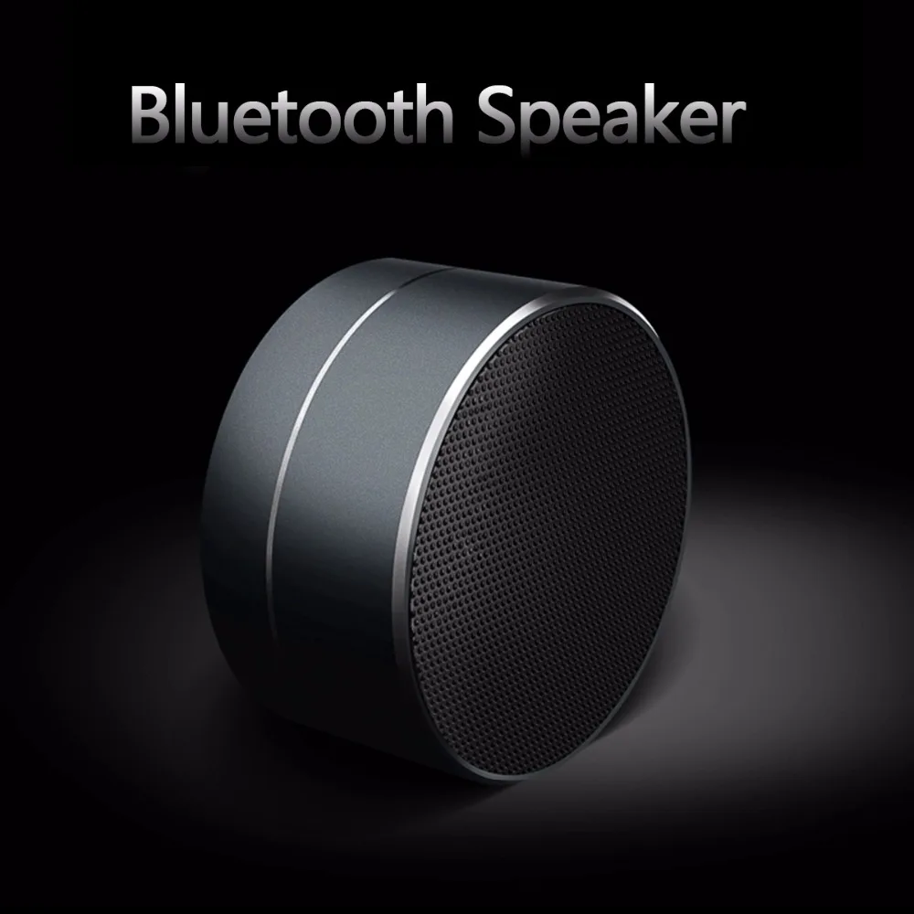 Portable Mini Metal Wireless Bluetooth 3.0 Speaker USB Led Light Music Hi-Fi Boxes Support TF Card Small Sport | Электроника