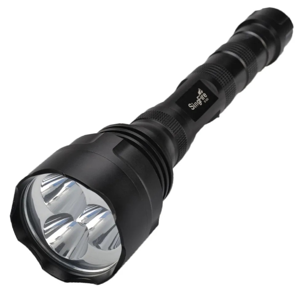SingFire SF 500 5 Mode 750lm Белый светодиодный фонарик с 3 х CREE XR E Q5 на 18650 батареях