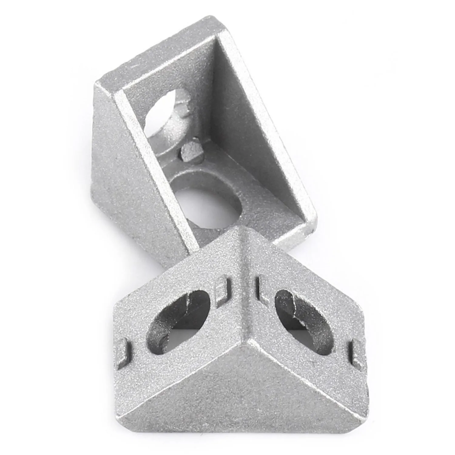 10 Pcs 2020 Aluminum Corner Bracket L Shape Right Angle Joint Fastener Home Hardware for 20mm Extrusion (20mmx | Обустройство дома