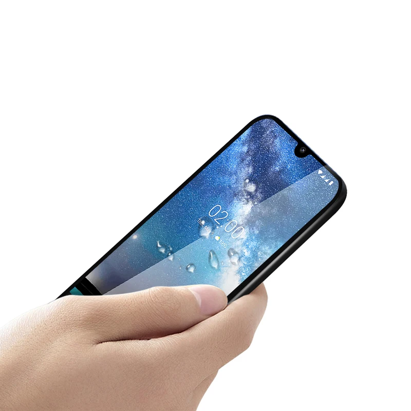 3D высокое алюминиевое закаленное стекло для Nokia 2 полное покрытие 9 H защитная