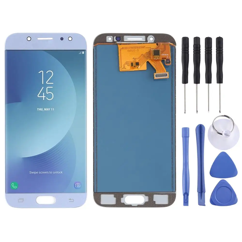 Регулируемый ЖК Дисплей Galaxy J530F/DS 2017 для Samsung J5 сенсорный экран дигитайзер J530Y/DS LCD 5