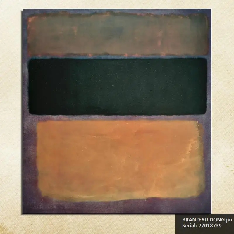 Классическая картина маслом Mark Rothko Still life рисование искусство спрей холст без