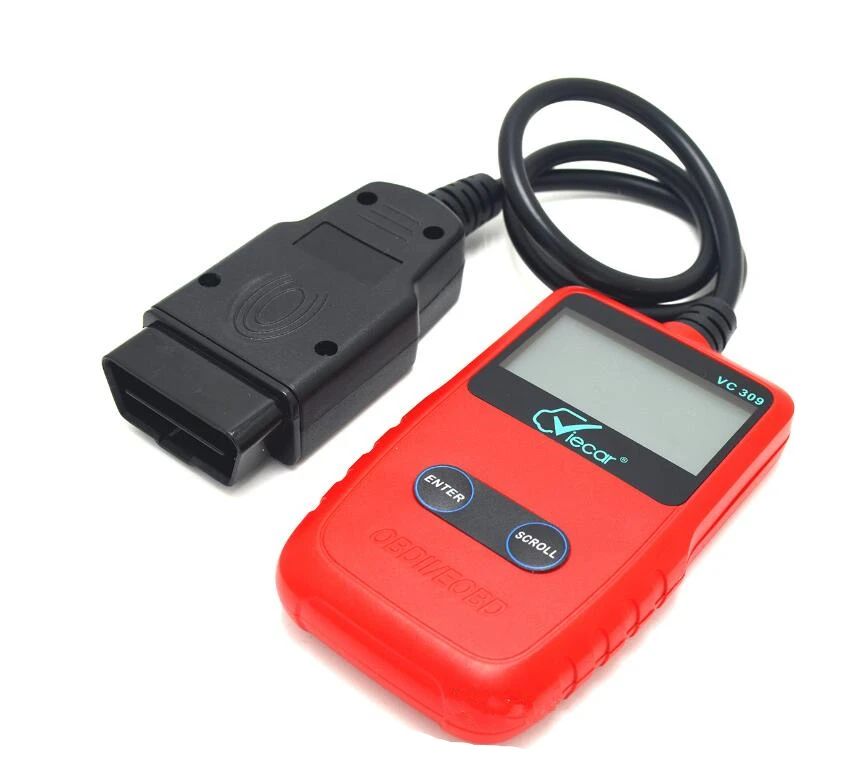 VC309 OBD2 сканер для считывания кодов автомобиля Автомобильный OBDII диагностическое