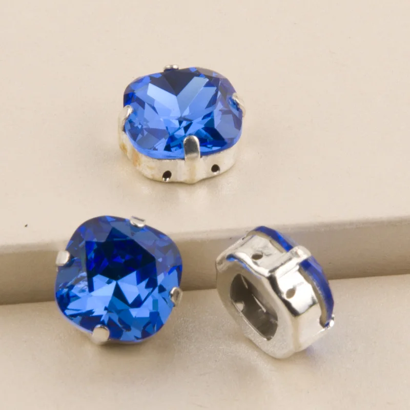 

SW 4470 Стразы с сапфировыми кристаллами, пришивные стразы с зажимами для волос, свадебные зажимы для волос