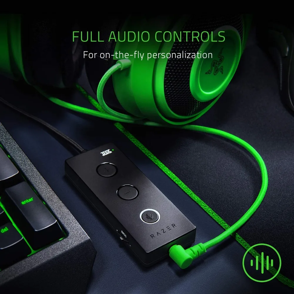Игровые наушники Razer Kraken Tournament Edition с разъемом 3 5 мм работает ПК PS4 Xbox One