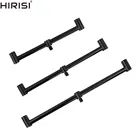 2 шт., короткие черные рыболовные штанги Hirisi для грубой рыбалки на карпа, 20 см, 25 см, 30 см, держатели для удочек