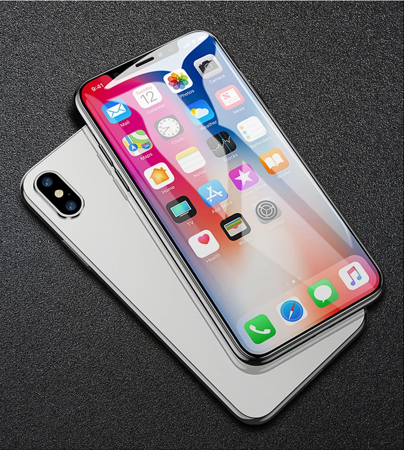 Изогнутое закаленное стекло 6D с полным покрытием 1000 шт. для iPhone 12 Mini 11 Pro Max XS XR X 8 7 6