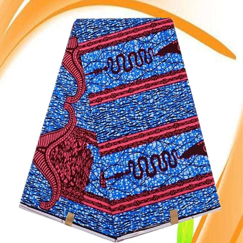 HWD099 Guaranteed Quality Wax Fabrics 100% Cotton Hollandais Printed Fabric Wholesale African | Дом и сад