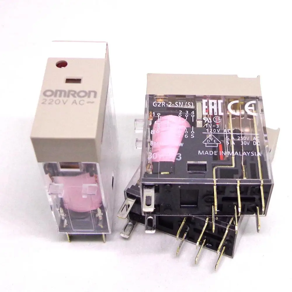 OMRON RELAY G2R-1-SN(S) 220VAC 110VAC 24VAC P2RF-05-E Brand new and original relay | Обустройство дома