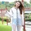 EVA модный матовый прозрачный длинный дорожный дождевик для альпинизма прогулок