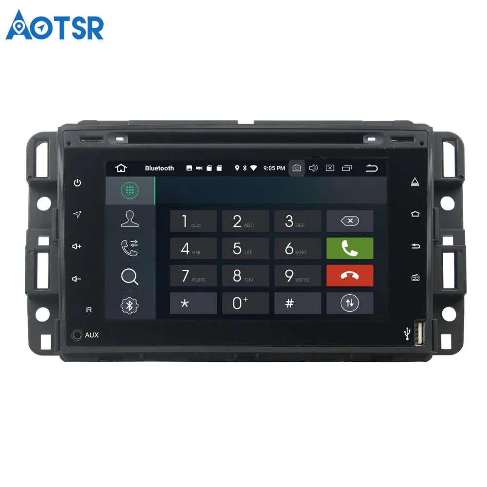 Автомобильный DVD плеер Aotsr Android 8 0 7 1 С GPS навигацией для GMC Yukon/Tahoe 2007 2012