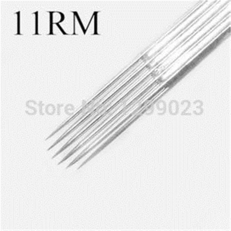 50 шт. одноразовые изогнутые иглы для татуировок 7RM 9RM 11RM 13RM 15RM|tattoo needles 7rm|tattoo