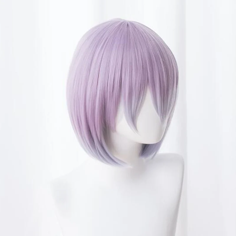 Аниме SSSS.GRIDMAN Shinjo Akane Косплей парики женские длинные прямые Фиолетовый парик