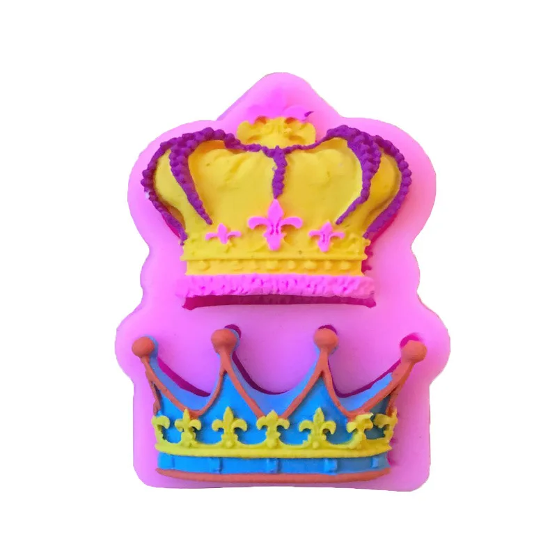 HEARTMOVE короны из принцессы Queen 3D силиконовая форма для выпечки тортов с помадной