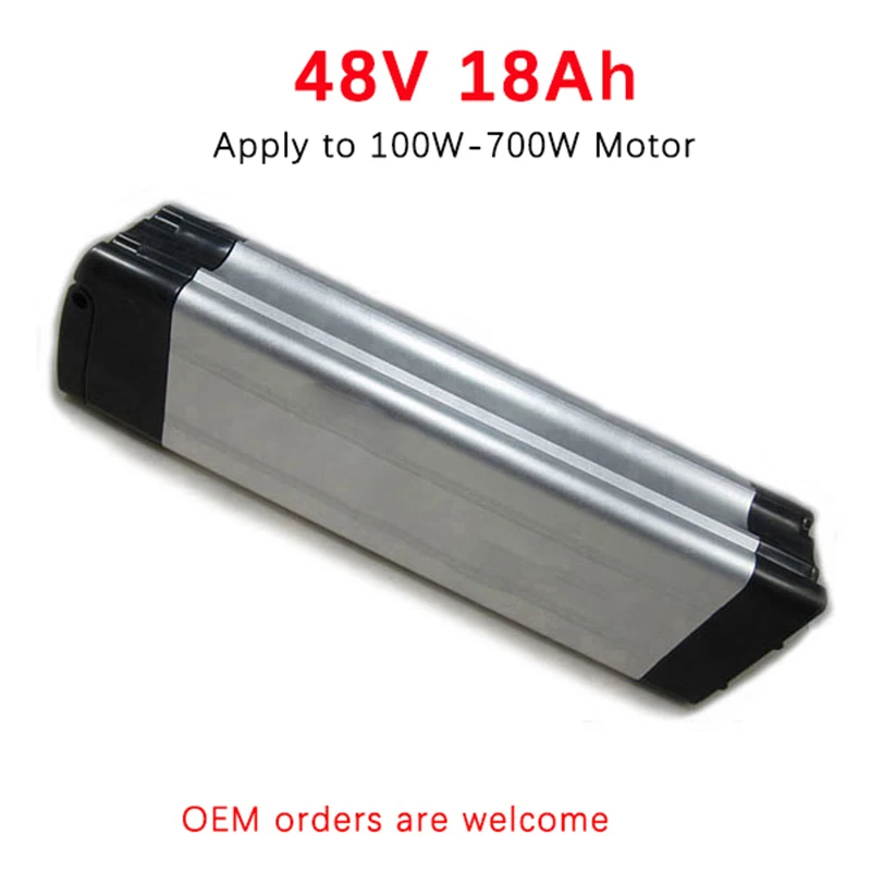 48V 18Ah 500W комплект литий-ионных батарей для электровелосипеда Серебряная рыба Shimano
