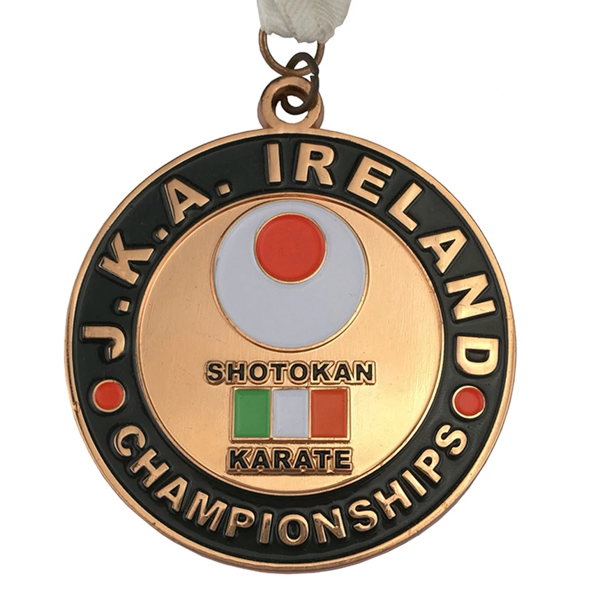 Shiny Silver Sport Medals Customized Logo 70mm Diameter Champion Medal | Дом и сад
