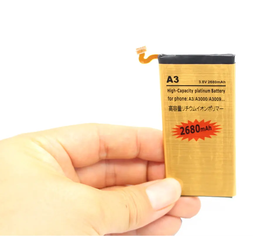 10 шт./лот 2680 мАч EB-BA300ABE Gold Battery для Samsung Galaxy A3 (2015) A3000 A3009 SM-A300F A300H A300F A300G A300M A300FU |