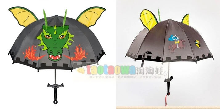 Cartoon Children Umbrella kidorable Rain Christmas Gift Kids boy girl Birthday Ballenine Princess Dora | Дом и сад