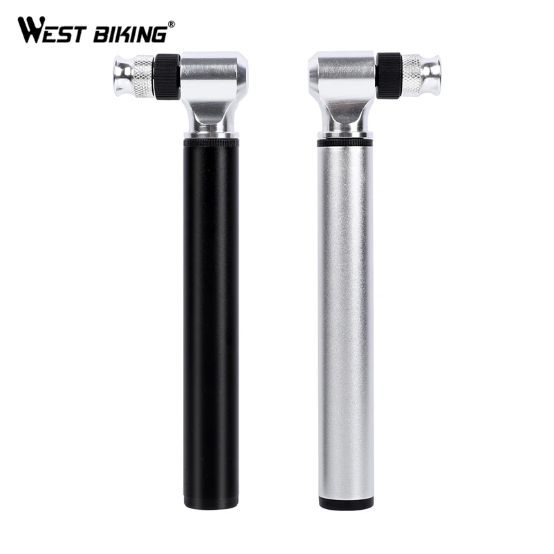 WEST BIKING 300 PSI Bike Pump Multifunctional Hand Bicycle Type Level Tire Patch Pads Sets Portable MTB Pumps | Спорт и развлечения