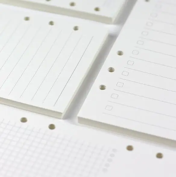 Блокнот на спирали формата A5/A6 заполнитель w11 для дневника Filofax планировщик