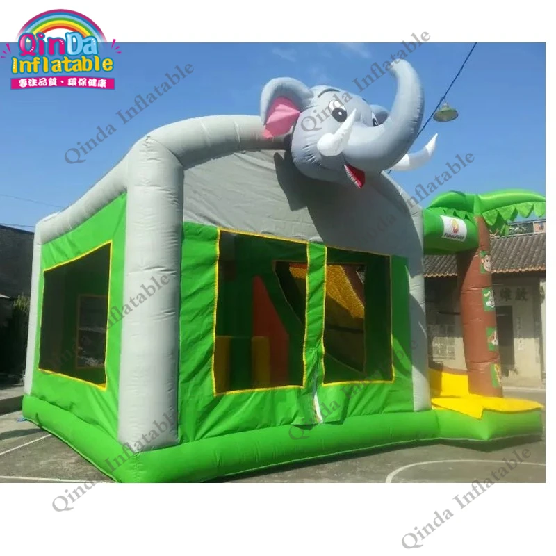 Надувной дом для прыжков с горкой 0 55 мм ПВХ|bouncy castle|bouncy castle salesinflatable bouncy |
