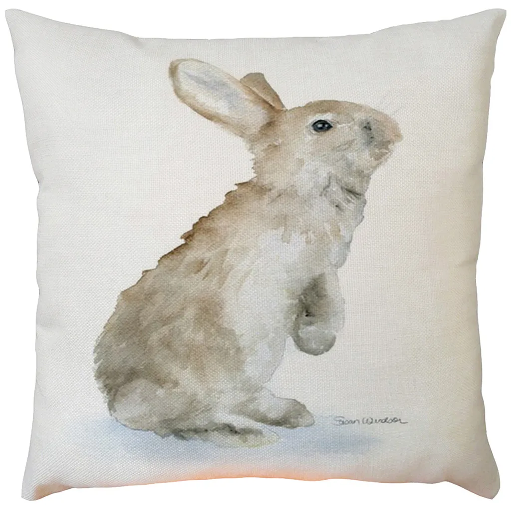 Чехол для подушки ouseed beauty Rabbit Print мягкий чехол на кровать поддон сиденье спинка