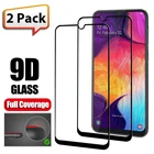 Закаленное стекло 9D для Samsung Galaxy A50 A70 A40 A 30 10 20 60 80 90, защитная пленка для экрана M30 M10 20 40, 2 шт.