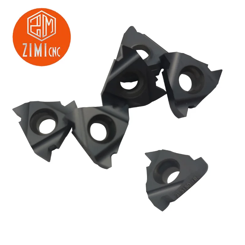 10 шт. 16IR 3.5ISO LDA твердосплавная вставка 3 5 ISO внутренняя резьба лезвие CNC токарный