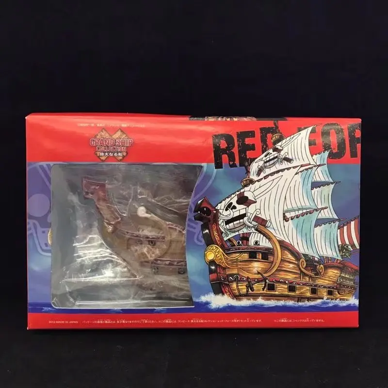 New hot sale ONE PIECE Red Hair Pirates ship Rede Buddha 17CM PVC gift for children free shipping | Игрушки и хобби