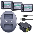 Аккумулятор NP-FW50 NP FW50 NPFW50, 3 шт., двойное зарядное устройство USB, адаптер переменного тока для Sony Alpha a6500, a6300, a7, 7R, a7R, a7R, II, a7II, NEX-3