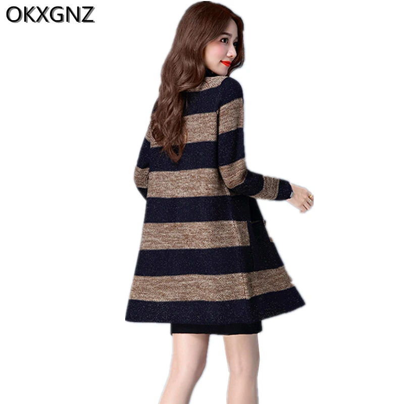 Женский трикотажный кардиган средней длины с длинным рукавом|knitted cardigan|womens sweater