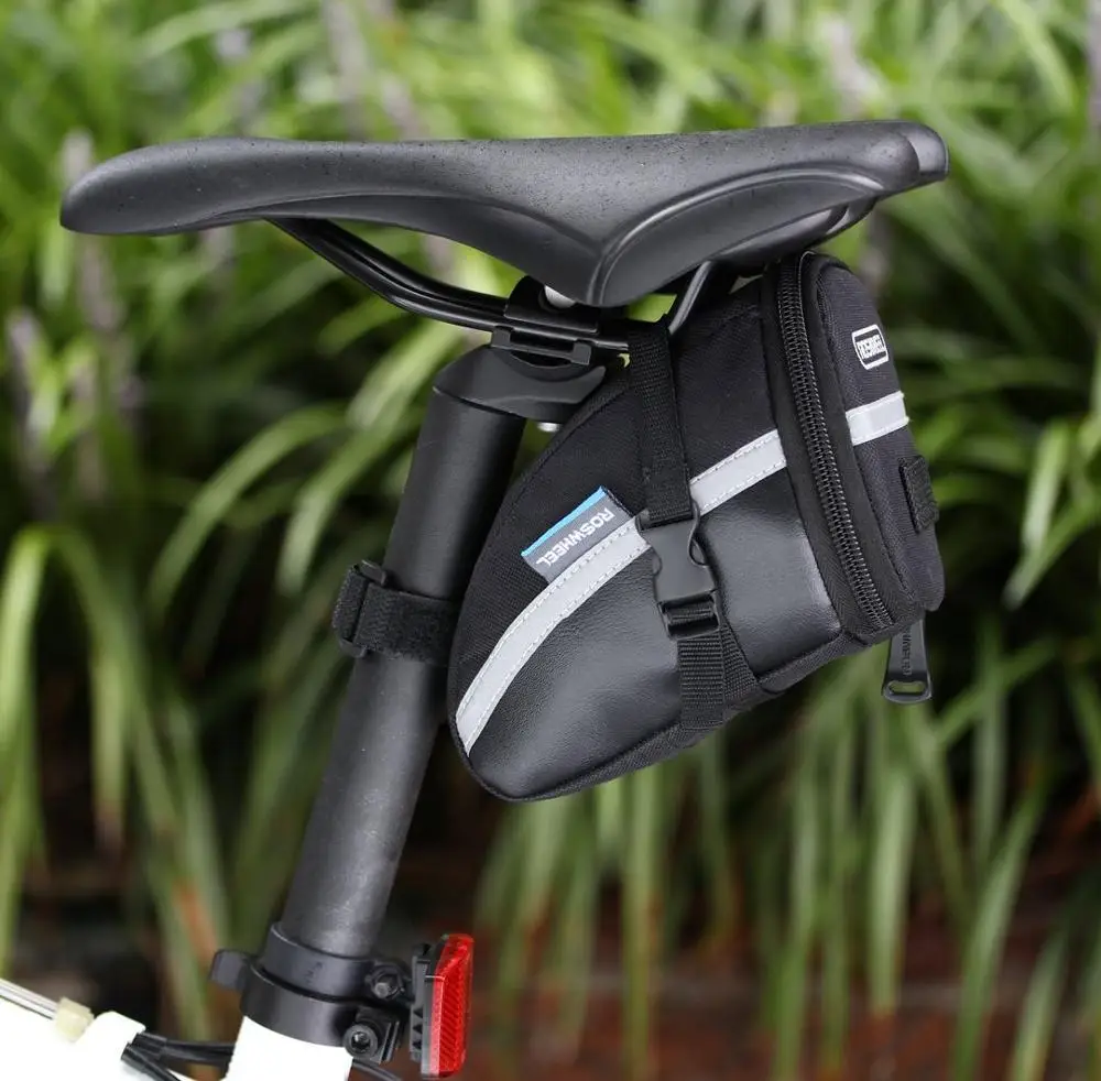 Велосумка ROSWHEEL портативное водонепроницаемое седло для велосипеда объем 1 2 л|rear