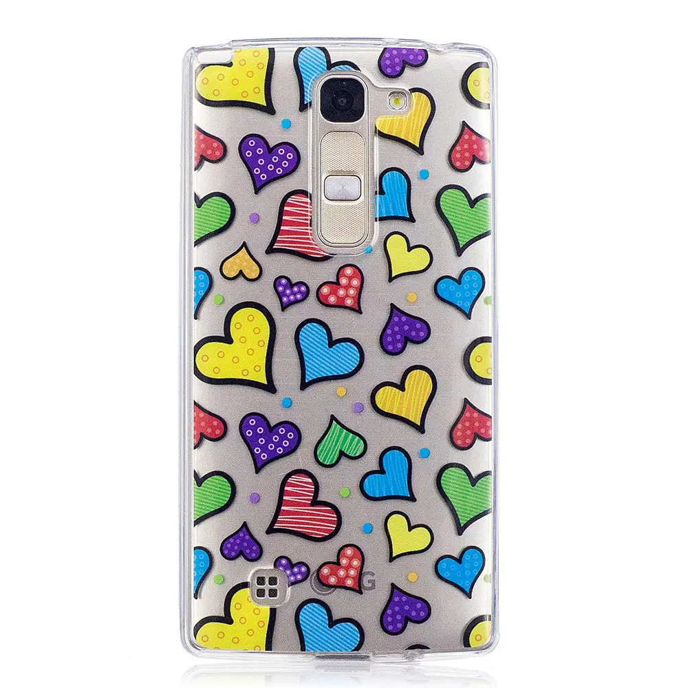 Подходящий чехол для LG G4c G 4c G4 c H522 H522y мягкий TPU мобильного телефона с изображением