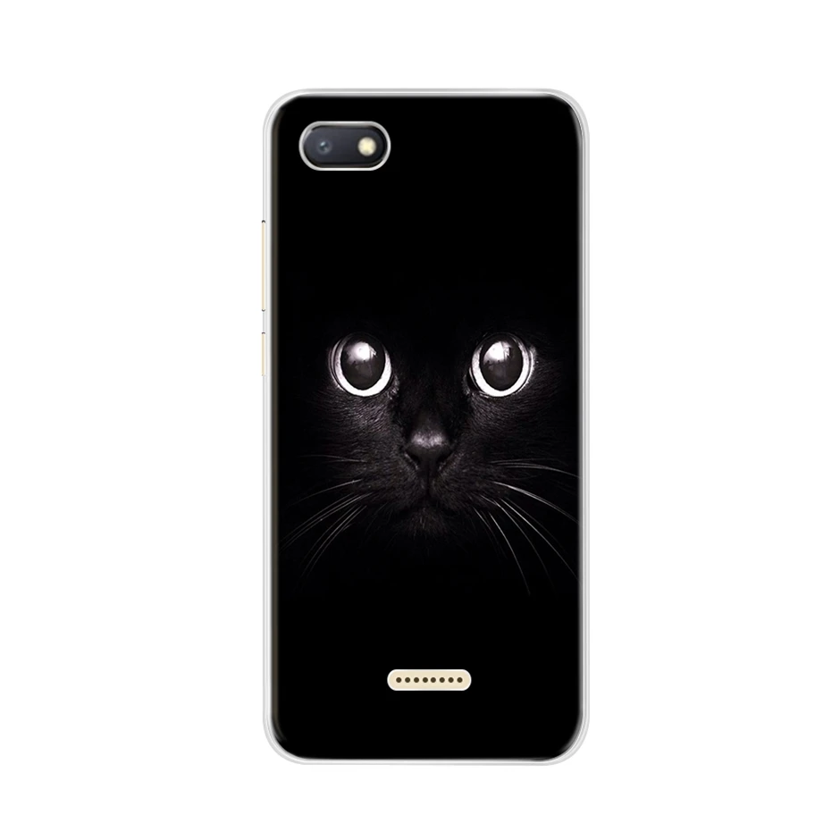 For Xiaomi Redmi 6A Case 5.45 Inch Printing Soft Silicone Phone Redmi6A Back Cover Bumper | Мобильные телефоны и