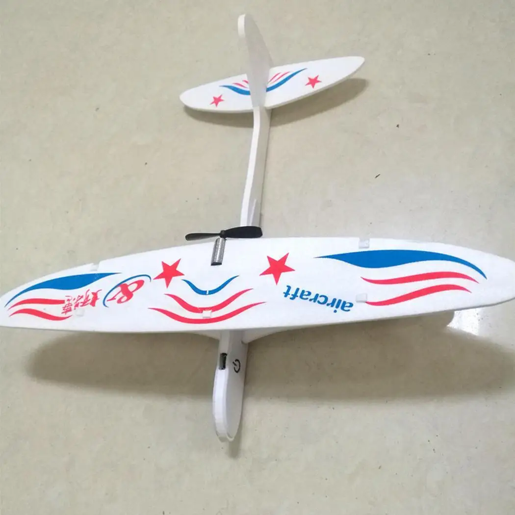 2019 DIY Biplane планер пена питание летающий самолет перезаряжаемый Электрический