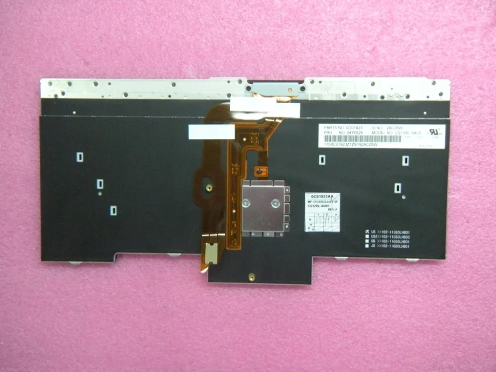 Новая/Оригинальная английская клавиатура с подсветкой для Thinkpad X230 X230i X230T (X230 Tablet)
