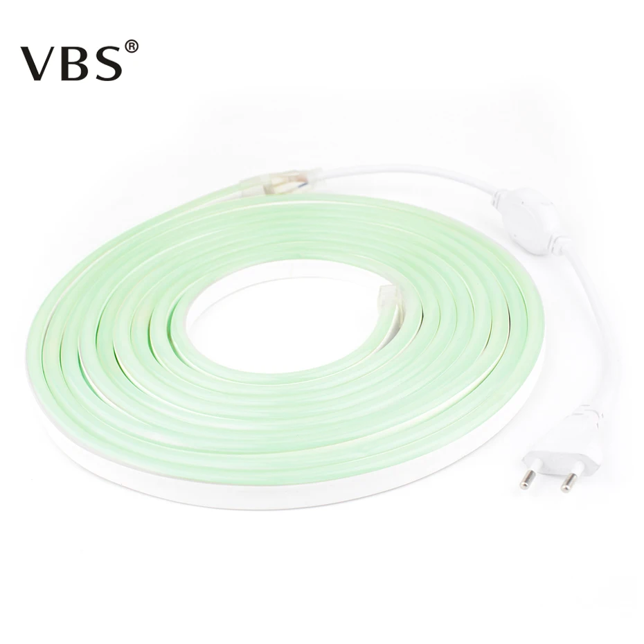 AC220V 240V RGB светодиодная неоновая лампа 2835 SMD 120 светодиодов/м водонепроницаемая
