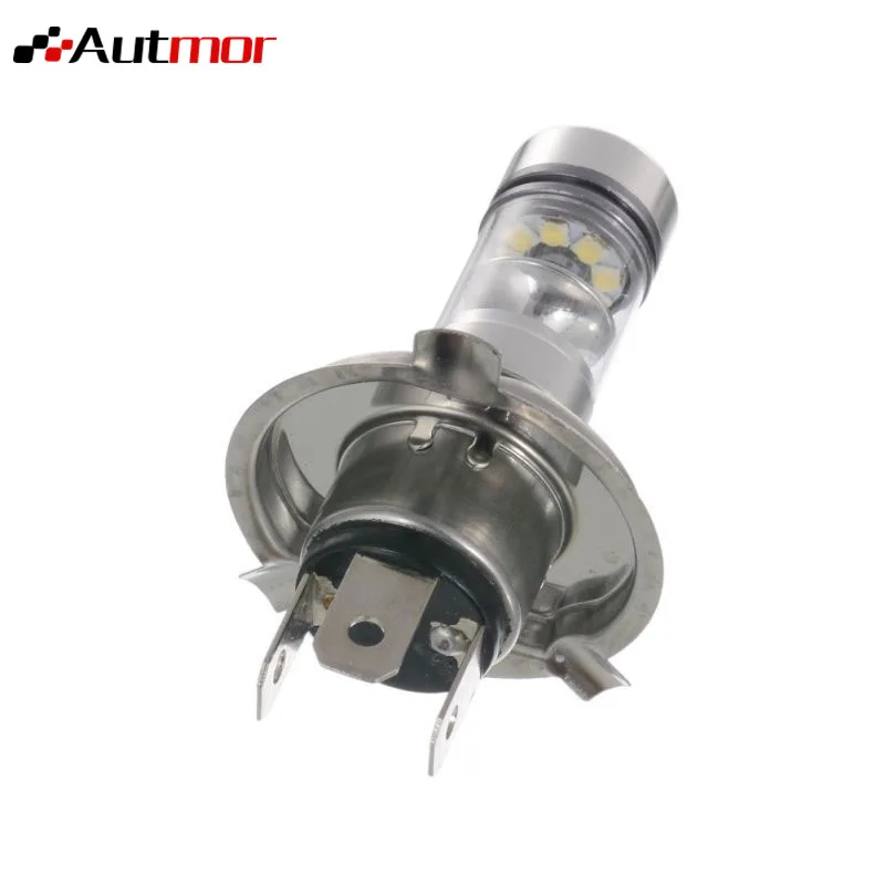 Автомобильная светодиодная лампа высокой мощности AUTMOR 2 шт. Sharp H4 100W 20smd