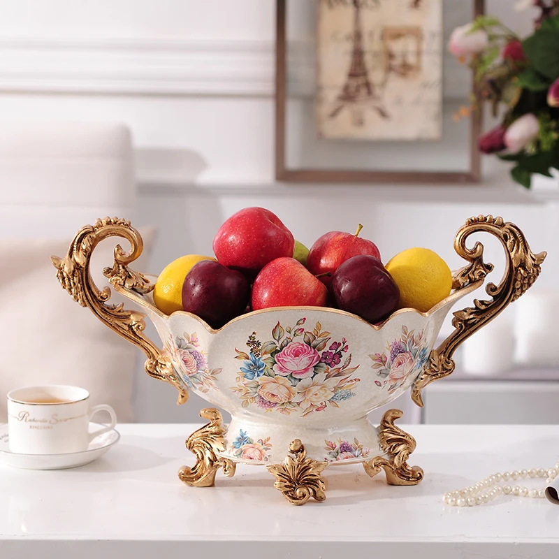 

Olin Shakespeare dream series of luxury retro Home Furnishing Decor practical fruit bowl ornaments European compote