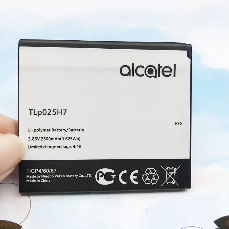 100% Новинка Высокое качество 2500 мАч TLP025H7 для Alcatel 5051 Pop 4 (5 0) TLp025H1 TLp025H7 батарея