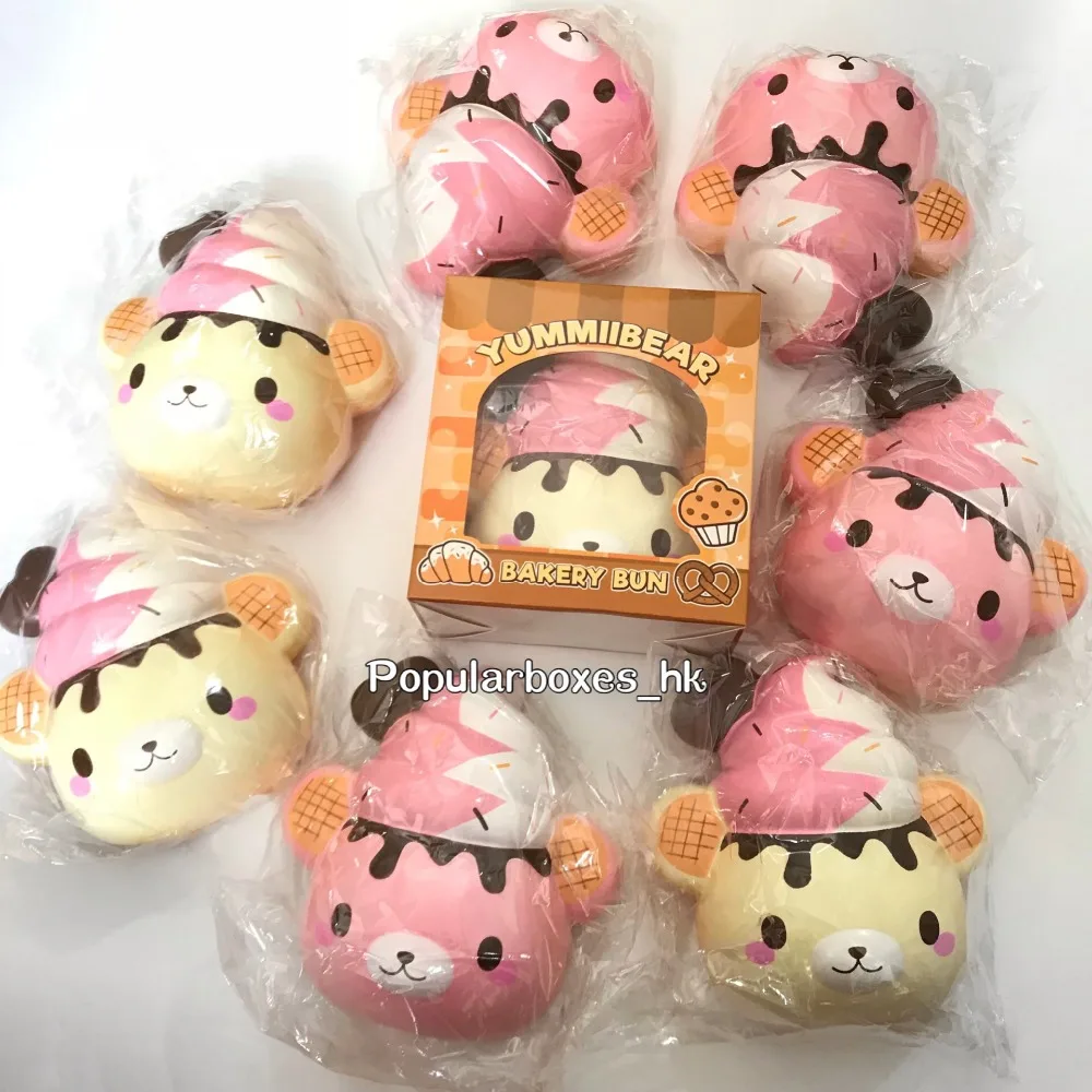 Creamiicandy yummiibear head bun squishy Slow Rising Gift Toy | Игрушки и хобби