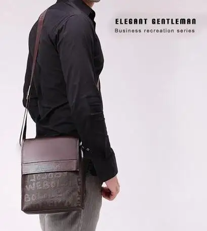 New 2015 Hot selling PU leather men messenger bags Fashion Brand Casual travel Crossbody for | Багаж и сумки