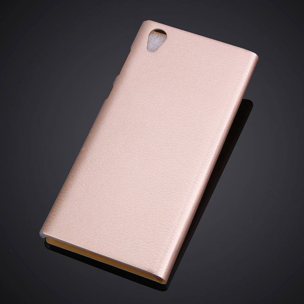 2017 роскошный флип-чехол из искусственной кожи для Sony Xperia L1 защитный чехол задняя